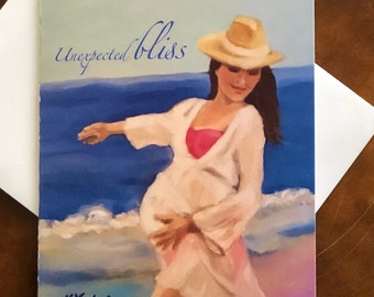 Unexpected Bliss: Uplifting Card for Pregnant Mom