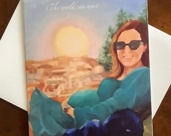 Pregnancy Travel: Relaxing Cards for Moms Expecting A Baby