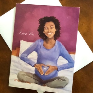 Pregnancy Love You: Erhebende Karten für Mütter, die ein Baby erwarten. Herzlichen Glückwunsch. Denk an Dich. Ruh dich aus. Pinky Versprechen Karten