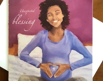 Unexpected Blessing: Pregnancy Cards for New Moms