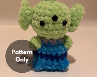 Adorable Toy Alien Crochet Pattern