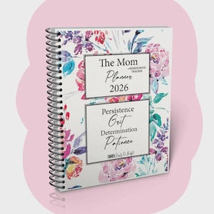 Daily Weekly Monthly Planner 2026, The Ultimate Mom Agenda, Printable 570 pages, with Homeschool Tracker & Everything Else You Ever Wished