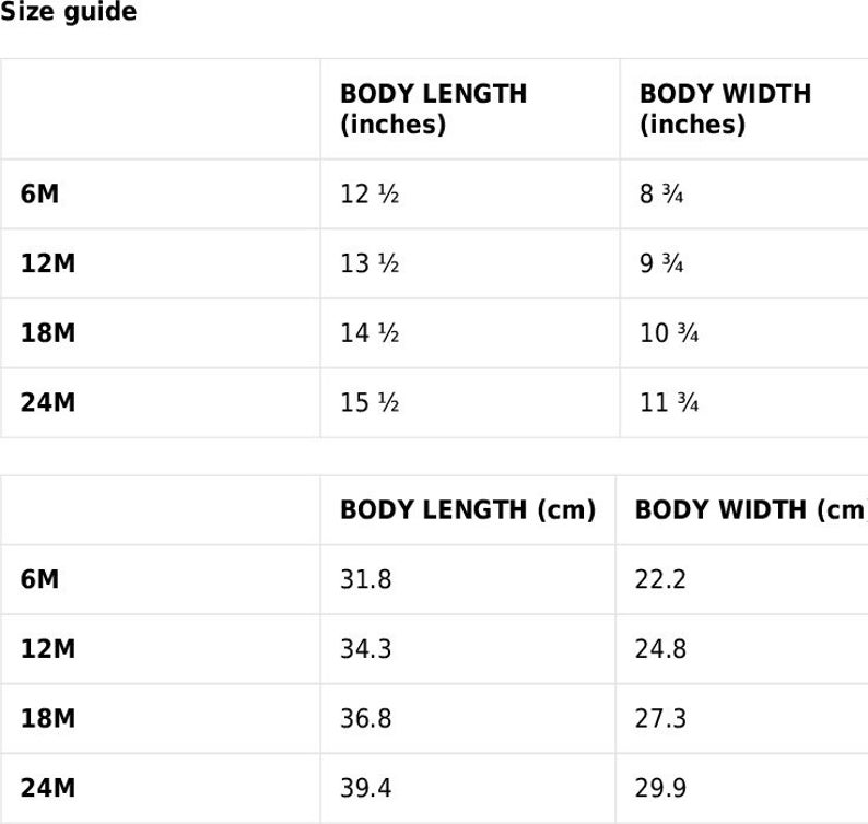 Infant Bodysuit Etsy