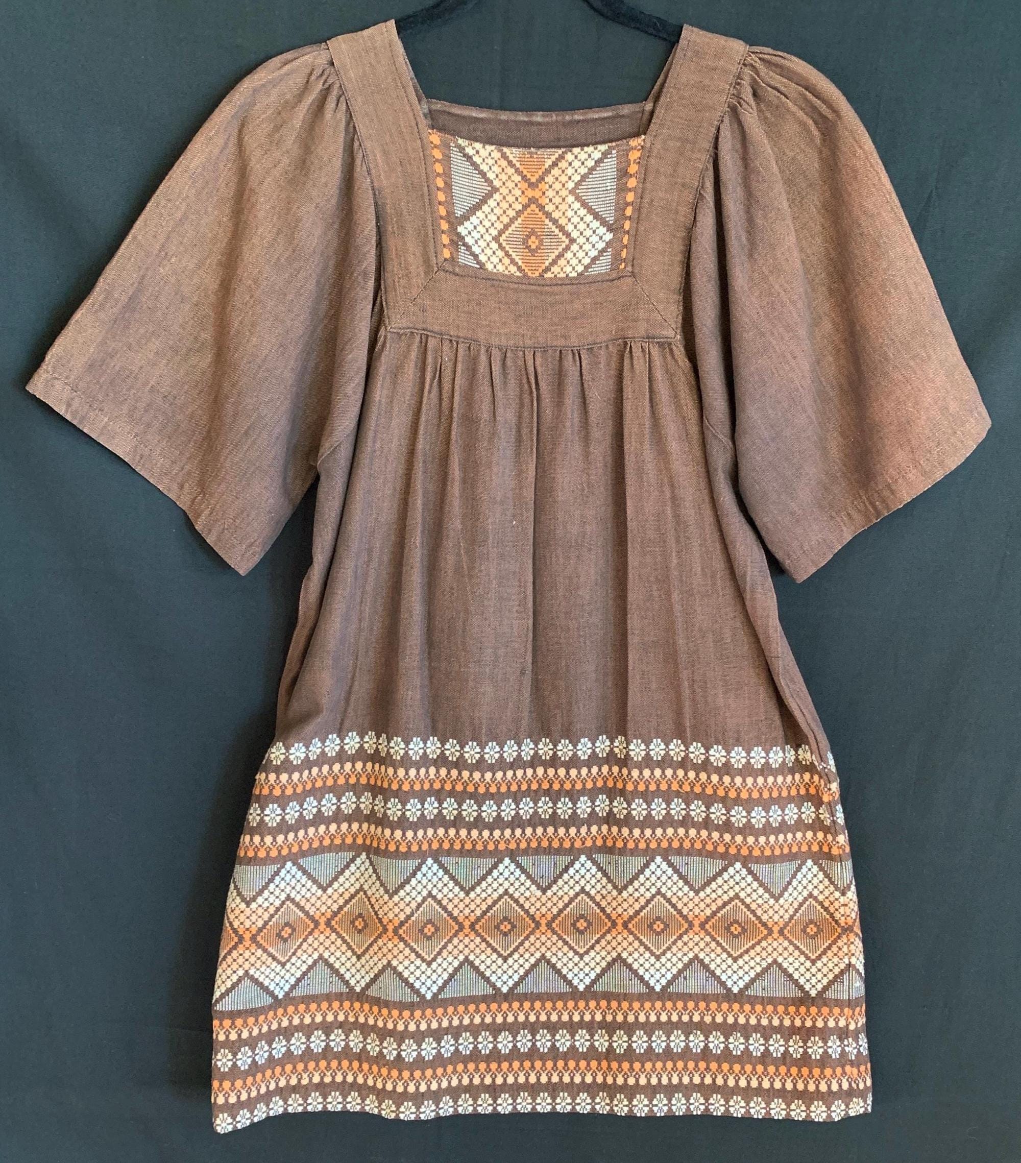 Mexican Brown Dress Women - Etsy Mexican Brown Dress Women - Etsy