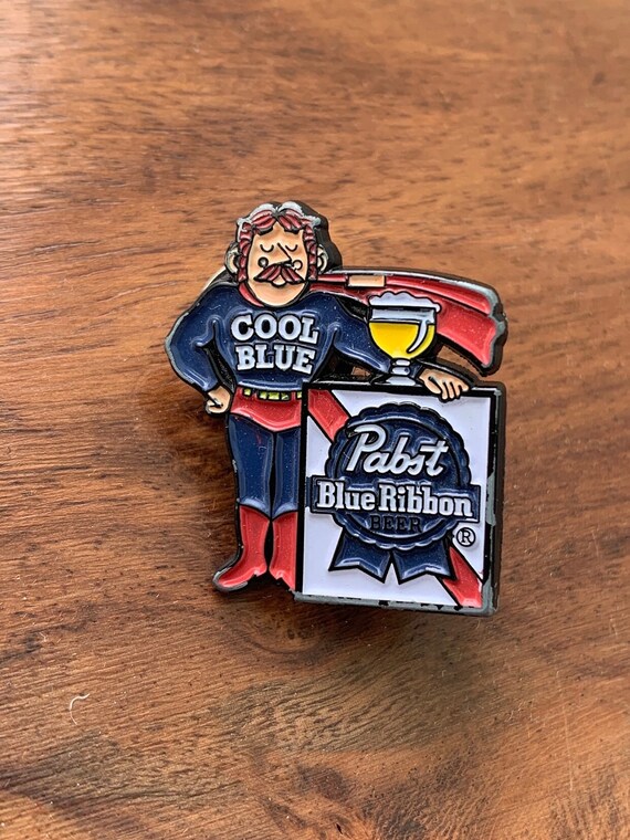 Vintage ‘Pabst Blue Ribbon Beer ft. Cool Blue’ La… - image 6