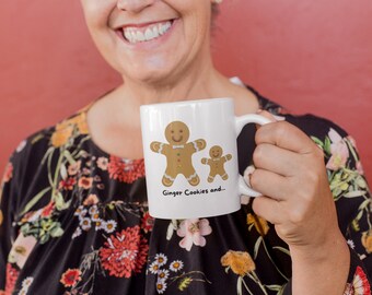 Taza de Navidad divertida, regalo de Papá Noel secreto, regalo divertido, regalo de Navidad, regalo de mamá, taza de chocolate caliente/café/té.