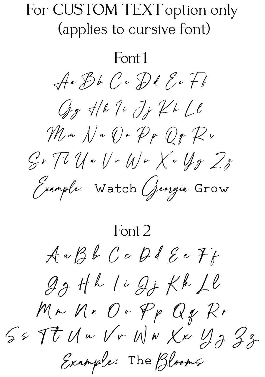 Custom Height Chart Growth Chart Ruler Wooden, Personalized Flower Name