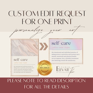 Custom Printable Wall Art | Art Printable Custom Definition | Custom Edit Request | Personalized Print | Personalized GIft |Digital Download
