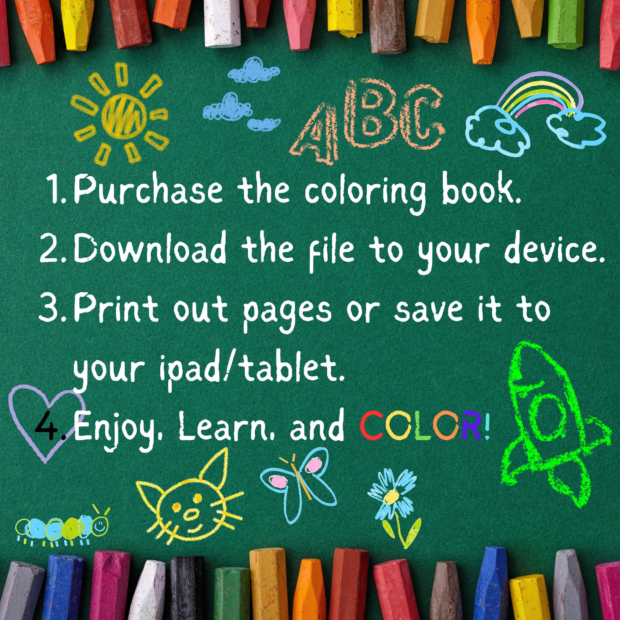 ABC Coloring Pages, Alphabet Coloring Pages, Children's Coloring Pages