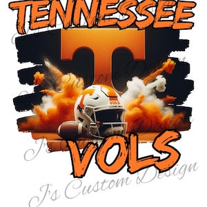 TN vols PNG,  football, T-shirt design, Printable design, bootleg tee design, digital download, vols, college football design