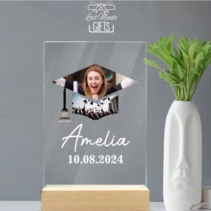 Custom Graduation Photo Plaque: Personalized Acrylic Keepsake