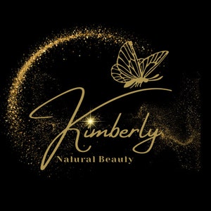 Golden Glitter Custom Logo