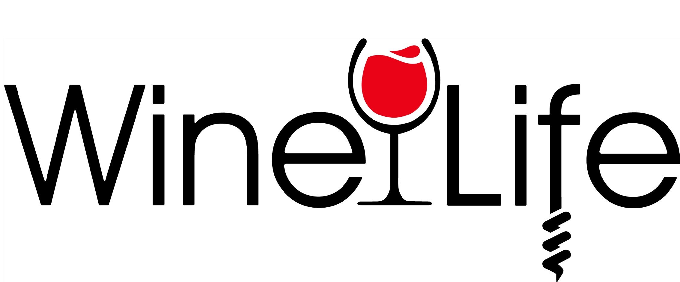 Wine Life Tshirt White Shirt With Straight Text and Red Wine Glass