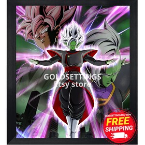  Dragonball Super - Framed Manga TV Show Poster (Goku