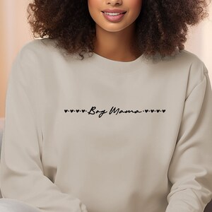 Boy Mama Sweatshirt, Boy Mom, Boy Mommy, Sweatshirt for Boy Moms, Crewneck Sweatshirt, Mom Tee Shirts, Tee Shirts, Mom Shirts, Mom Tee Shirt
