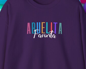 Abuelita Favorita Sweatshirt - Grandma Gift Tee