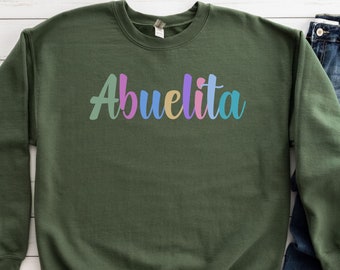 Abuelita Sweatshirt: Nueva Abuelita Gift