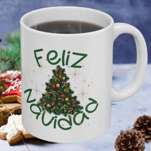 Feliz Navidad Mugs, Merry Christmas Mugs, Christmas Mugs, Christmas Mug, Xmas Mug, Christmas Cups, Christmas Mug, Merry Christmas Cups