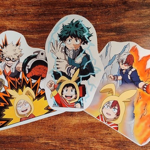 Hero Deku/Dynamight/Shoto - Young and Grownup