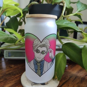 Nanami &lt;3 - Frosted Glass Tumbler 18oz