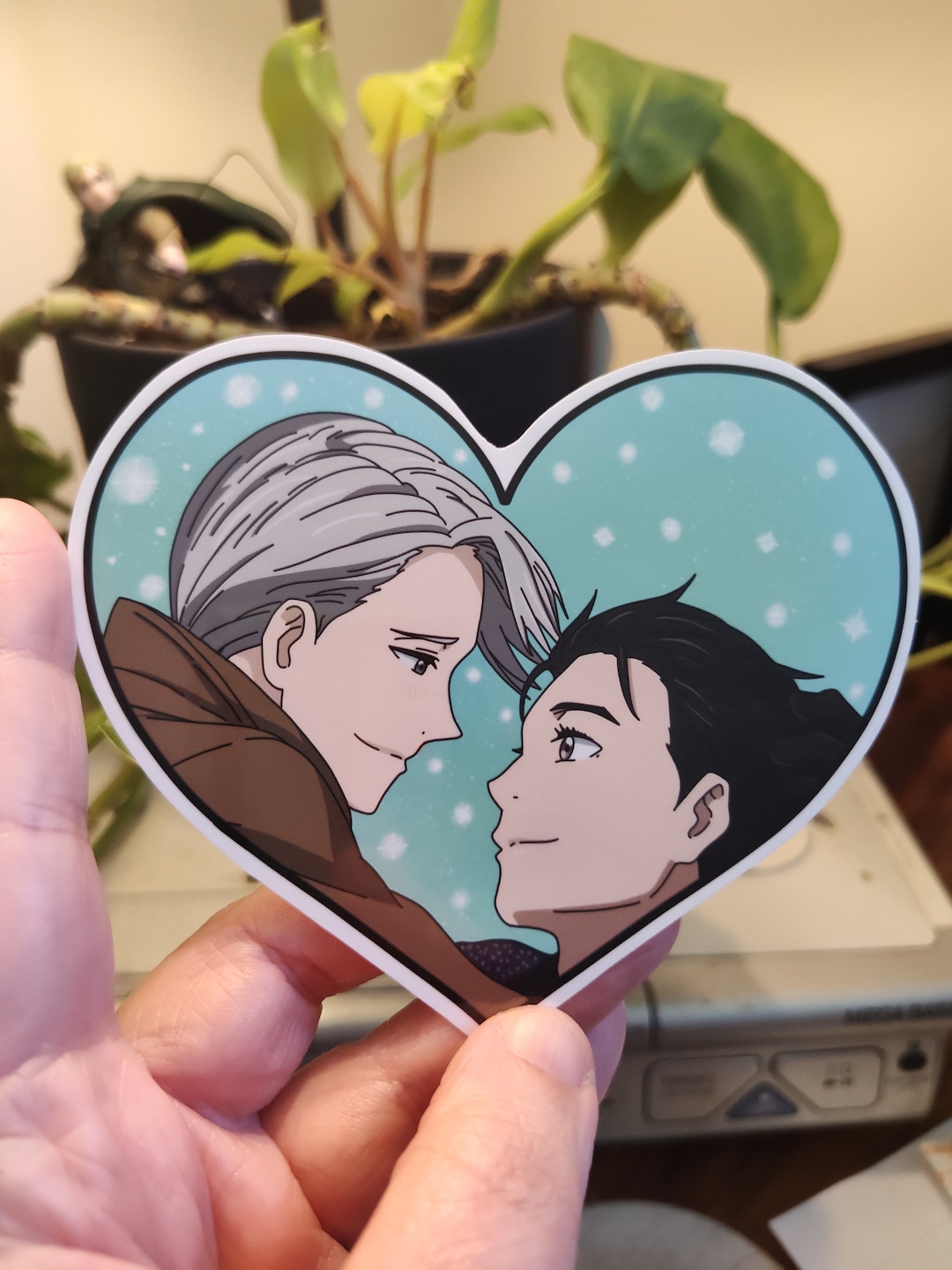 Yuurih Sticker Victor and Yuuri Sticker/magnets - Etsy