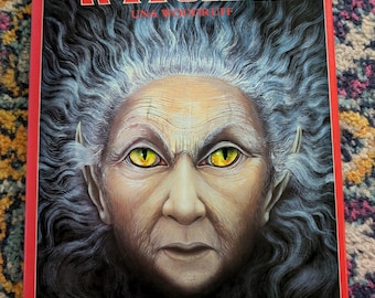 WITCHES hardcover by Colin Wilson, illustrated by Una Woodruff: VINTAGE 1981 First Edition