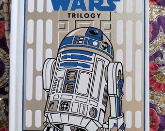 THE STAR WARS Trilogy: Special Edition 2015 Leather Bound Collectible Hardcover with vintage Movie poster