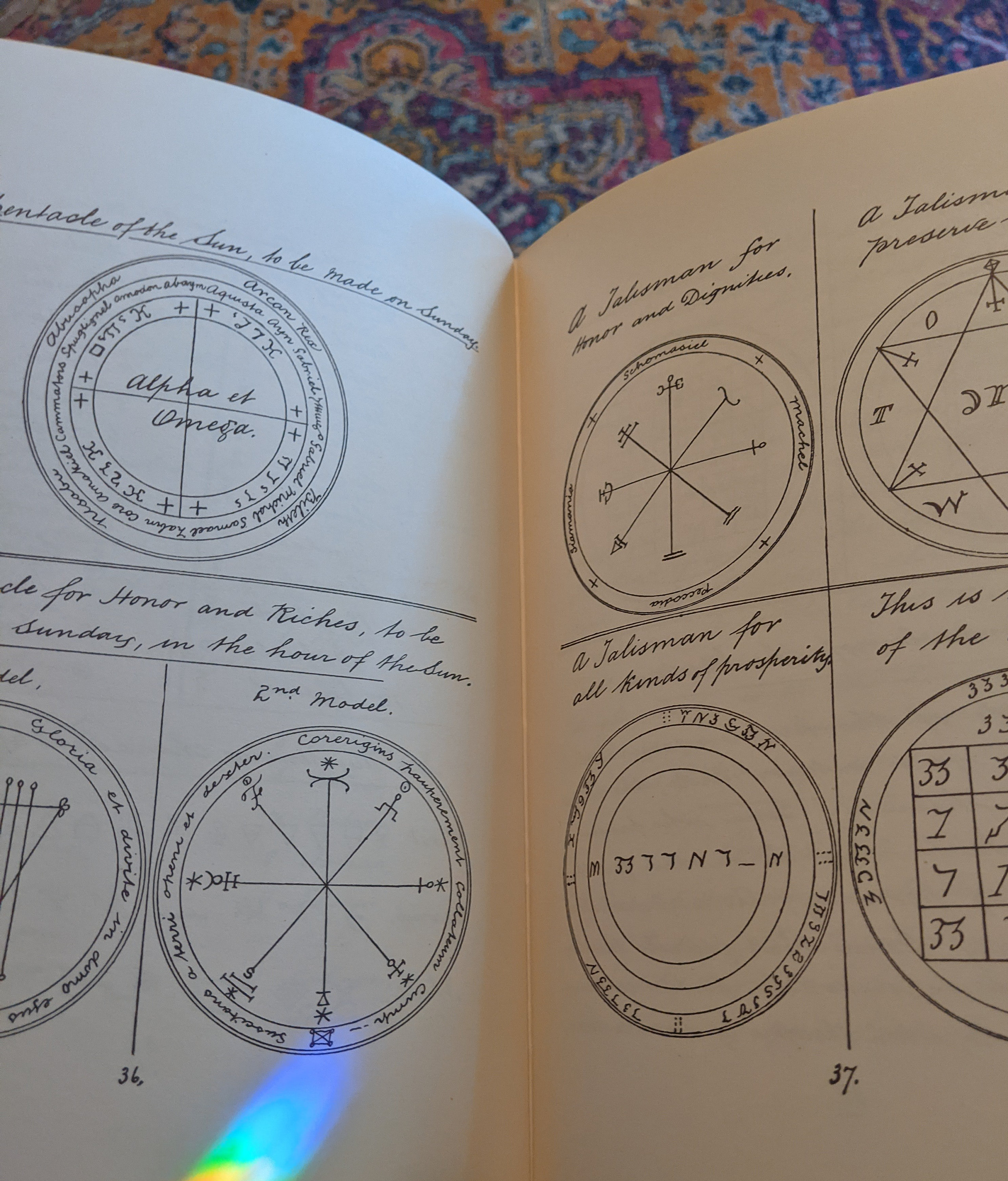 Raphael's Ancient Manuscript of Talismanic Magic, Occult, Grimoire ...