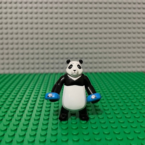 JJK Panda Miniature Building Anime Figure Jujutsu Anime Single Sided Face