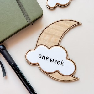 Lune et nuage Write-n-Wipe