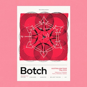 Botch LTD Edition Screen Print Gig Poster
