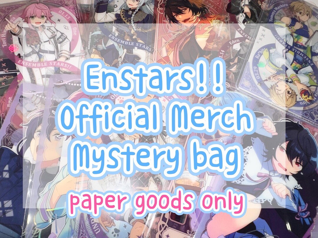 Enstars Ensemble Stars Official Merch Mystery Bag Lucky Bag Gift - Etsy