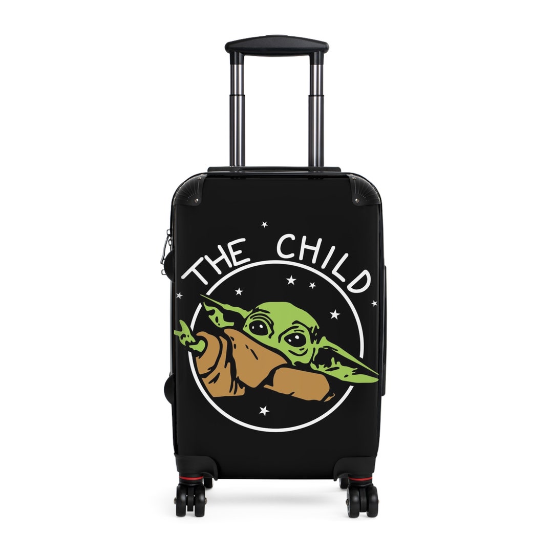 The Child Baby Yoda Suitcase Etsy