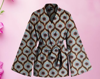 Kimono africain- kimono wax - kimono pagne - kimono personnalisé - Plusieurs coloris disponibles