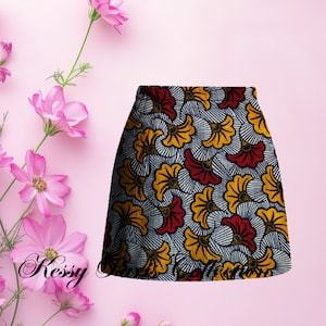 Jupe droite pagne Etsy France
