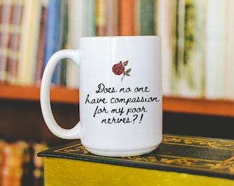 Stolz und Vorurteil Geschenke, Stolz und Vorurteil Geschenke, Jane Austen Geschenke, Jane Austen Becher, lustiges Buch-Liebhabergeschenk, Bücherwurm Geschenk für