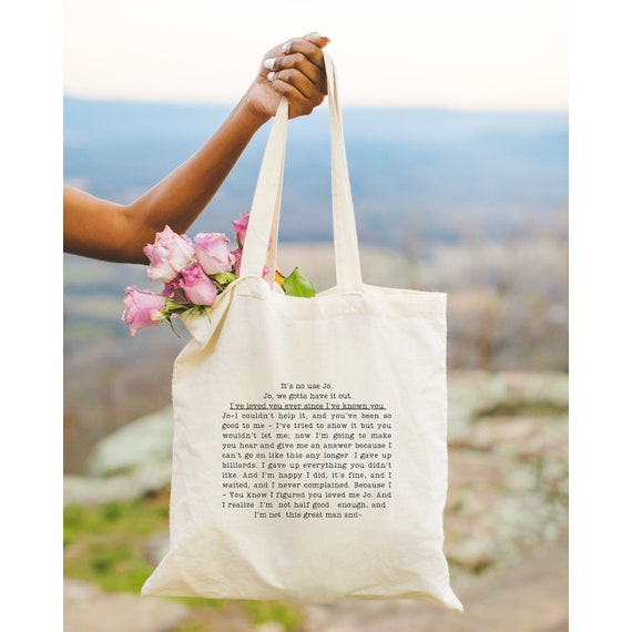Little Women Quote Aesthetic Bag Gift For Bookworm Light Academia Tote Aesthetic Indie Tote Bag Fine Art Major Gift English Literature Major