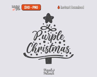 Purple Christmas | kpop SVG | Kpop fanart | Kpop files for cricut