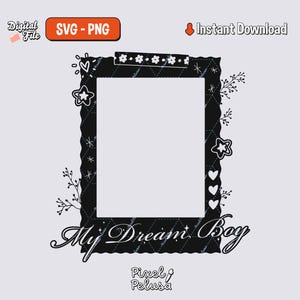 My dream Boy | kpop SVG | Digital file Kpop Stickers | kpop decal