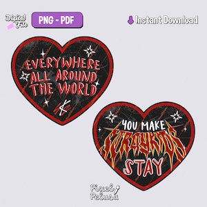 everywhere all around the world | kpop PNG | Digital Kpop Stickers | kpop decal