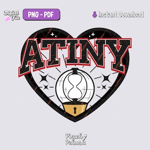Love Lightstick  ati | kpop PNG | Digital file Kpop Stickers | kpop decal