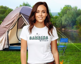 Bride Camping Shirt Bachelorette Camping Shirt Camping Couple Shirt Camping Squad Bridal Party Bride Squad Cute Camping Shirt