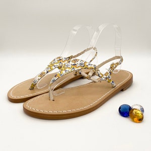 Positano Sandal Texture Nuance Made in Italy Capri sandal