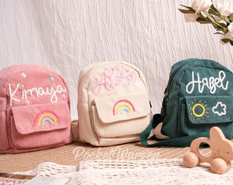 Zaino personalizzato con iniziale e nome idea regalo - Orizzonte CM Print Zaino personalizzato con iniziale e nome idea regalo - Orizzonte CM Print