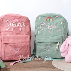Sacs à dos personnalisés pour tout-petits | Sacs préscolaires personnalisés | Sacs d'école avec prénom pour enfant | Sacs de livres uniques pour enfants