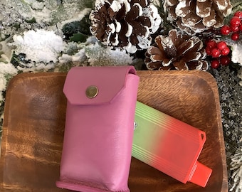Leather Vape Holster, E-Cig Belt Pouch, Carry Case