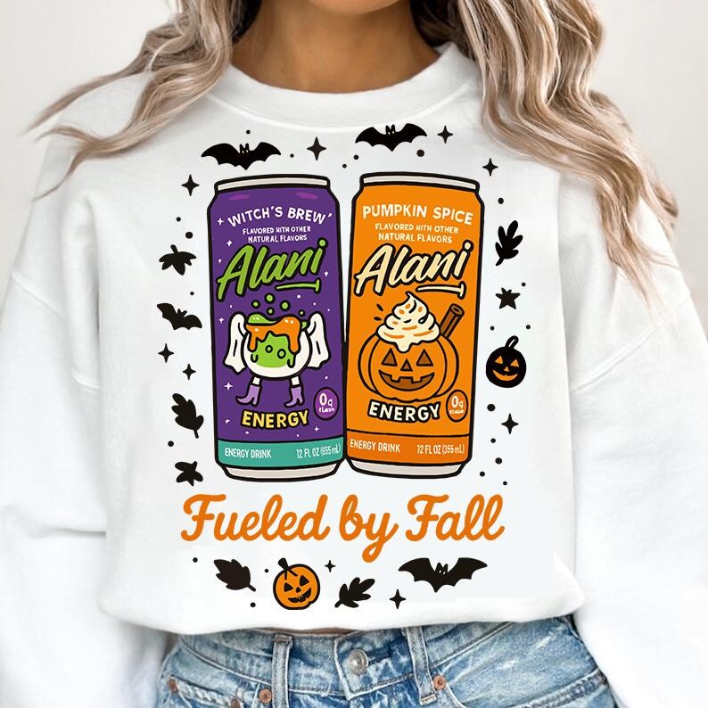 Alani Fueled by Fall PNG, Popular Energy Drink Design, Pumpkin Crème ...