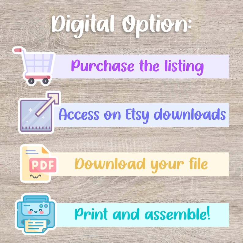 a wooden table topped with lots of different types of items