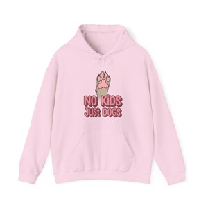 売れ筋商品|||エルエーポップアート カットソー トップス レディース Women's Dog Paw Prints Word Art Hooded Sweatshirt Purple LA Pop Art Girl's 