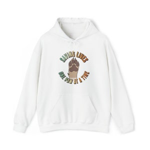 Saving Lives One Paw at a Time Dog Unisex Heavy Blend™ Hooded Sweatshirt